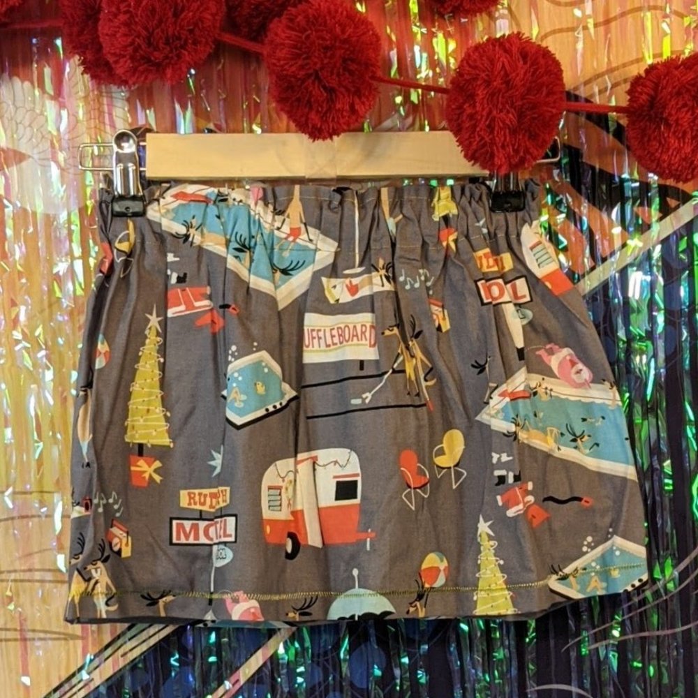 Handmade Christmas Skirt - Size 5T